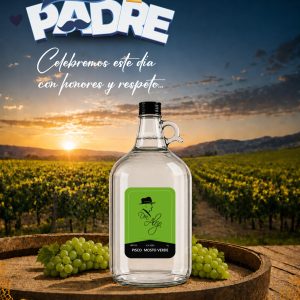 PORRÓN DE 4 LITROS MOSTO VERDE