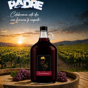 PORRÓN DE 4 LITROS VINO PURO QUEBRANTA